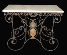 French Wrought Iron Pastry Table