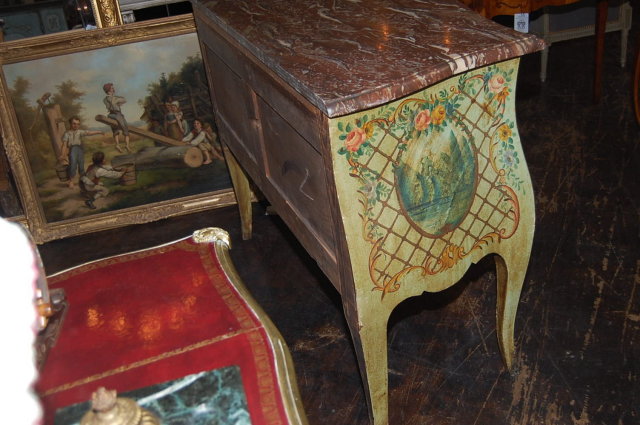 French Painted Commode