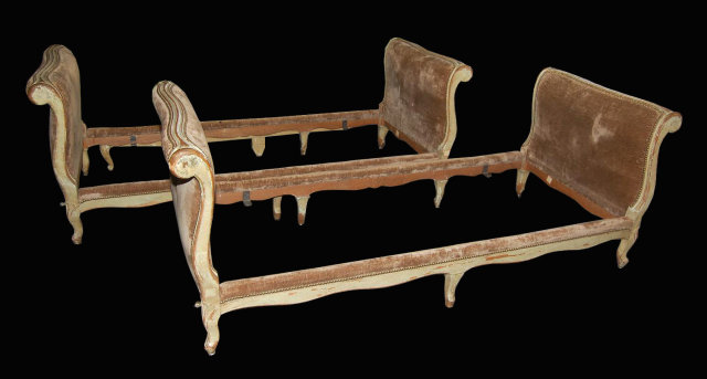 Pair of French Louis XV Day Beds