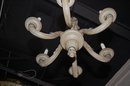 Carved & Painted Chandelier