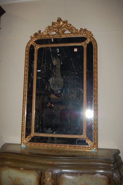 French Napoleon III Mirror