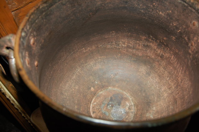 Antique Indian Copper Water Pot