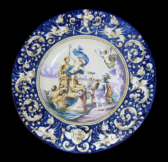 19th Century French Faience Charger