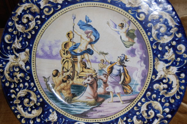 19th Century French Faience Charger