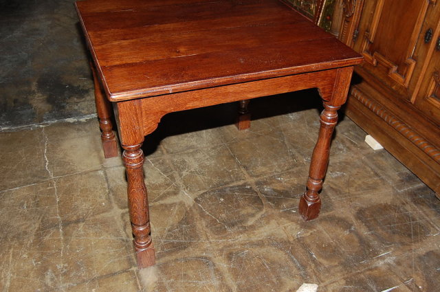 English Oak Occasional Table