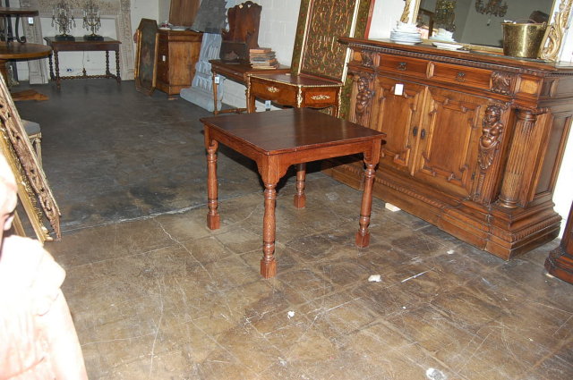 English Oak Occasional Table