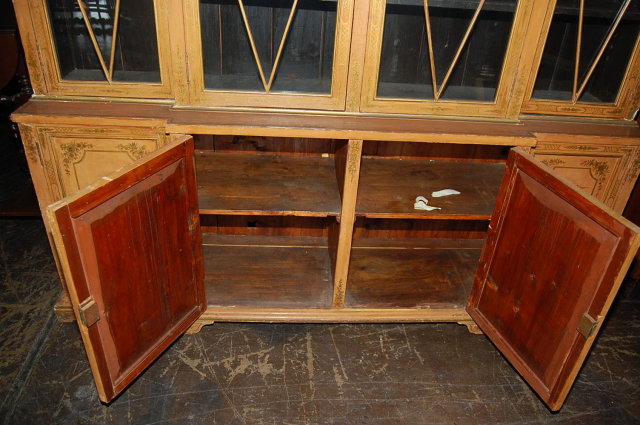 19th Century English Chinoiserie Cabinet