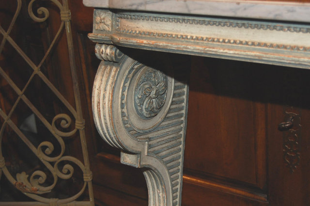 19th Century French Painted Console