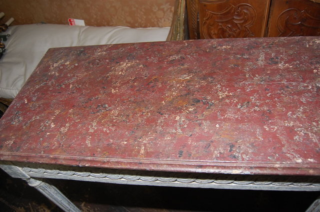 French Painted Console