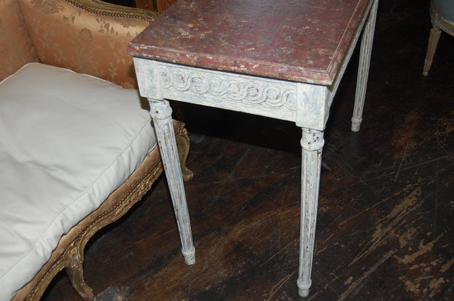 French Painted Console