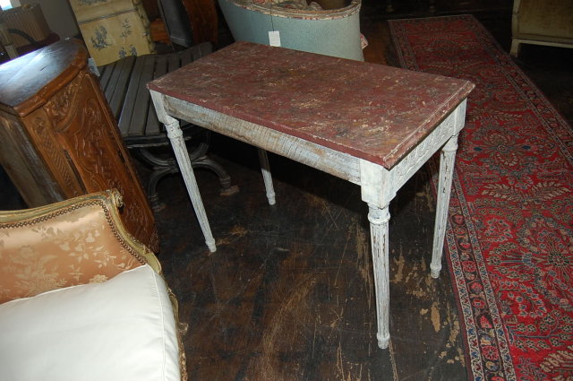 French Painted Console