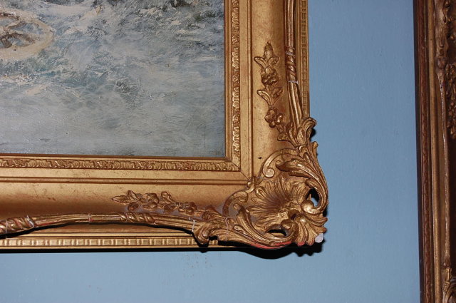 19th Century English Oil On Canvas