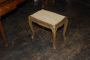 French Giltwood Caned Stool