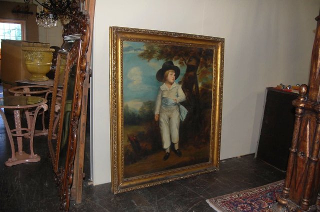 Large 19th Century English Portrait