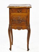 French Louis XV Walnut Stand