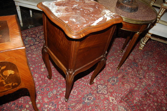 French Louis XV Walnut Stand