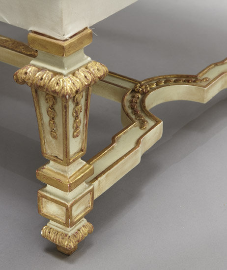 Pair Large French Louis XIV Style Benches