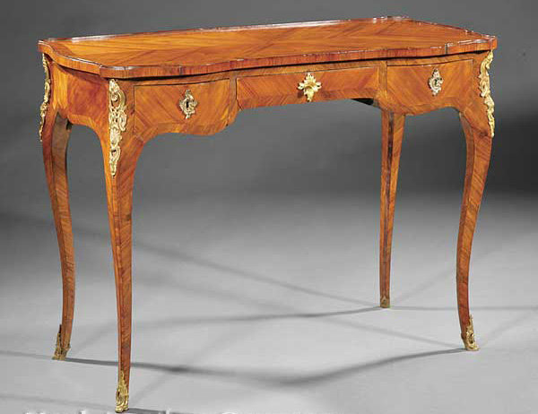 French Kingwood Bureau Plat