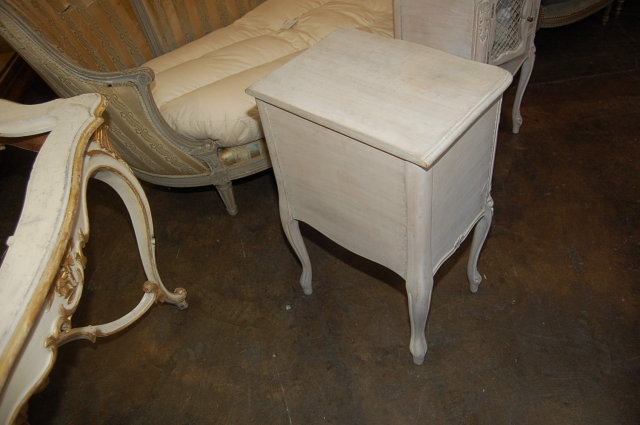 Pair Painted Cabinets