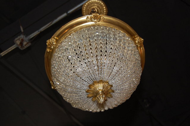 Crystal Cherub Chandelier