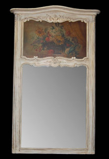 French Painted Trumeau