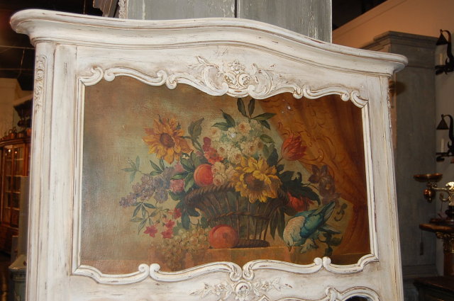 French Painted Trumeau