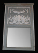 French Style Painted Trumeau
