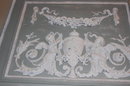 French Style Painted Trumeau