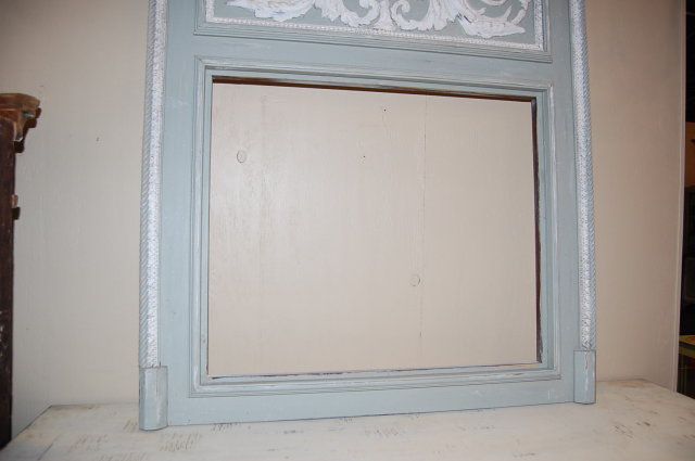 French Style Painted Trumeau