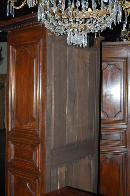 Pair French Walnut Cabinets