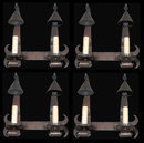 Whimsical French Iron Sconce