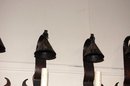 Whimsical French Iron Sconce