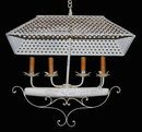 Unusual Iron Chandelier