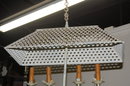 Unusual Iron Chandelier