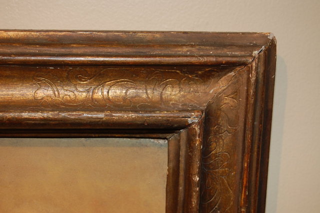 Small French Oil On Canvas