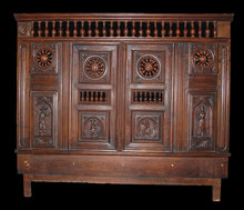 French Oak Brittany Headboard