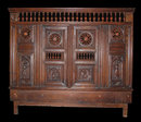 French Oak Brittany Headboard