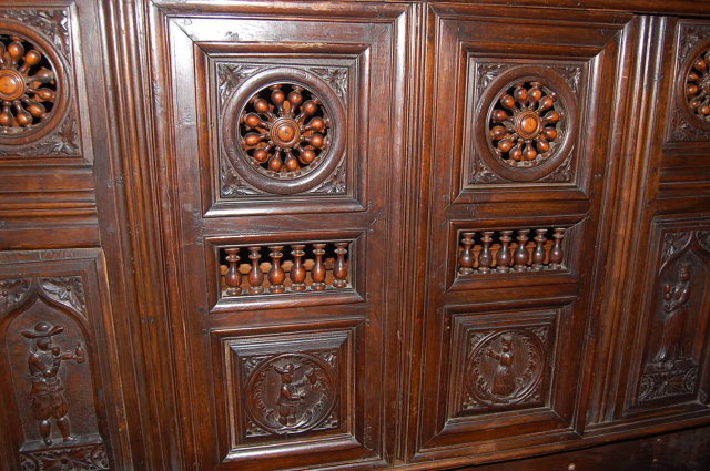 French Oak Brittany Headboard