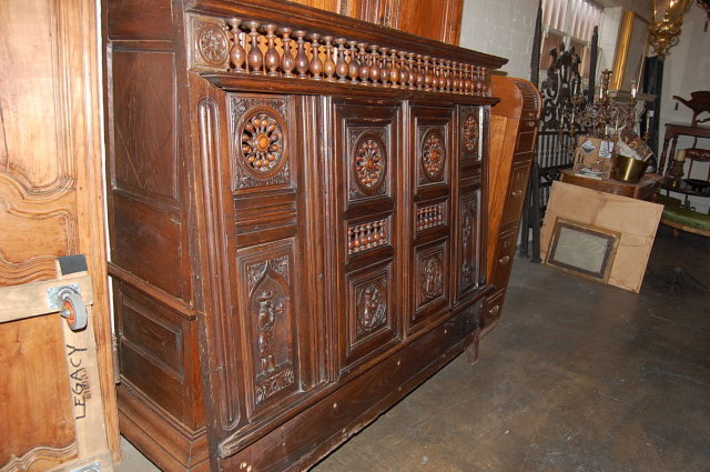 French Oak Brittany Headboard