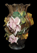 Barbotine Porcelain Vase