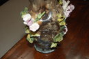 Barbotine Porcelain Vase