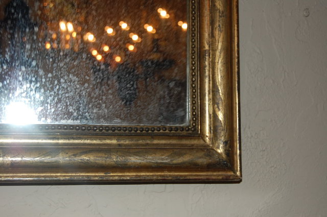 Gold Louis Philippe Mirror