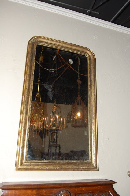 Gold Louis Philippe Mirror