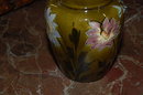 French Majolica Vase