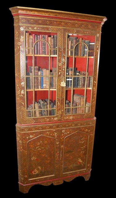 Chinoiserie Corner Cabinet