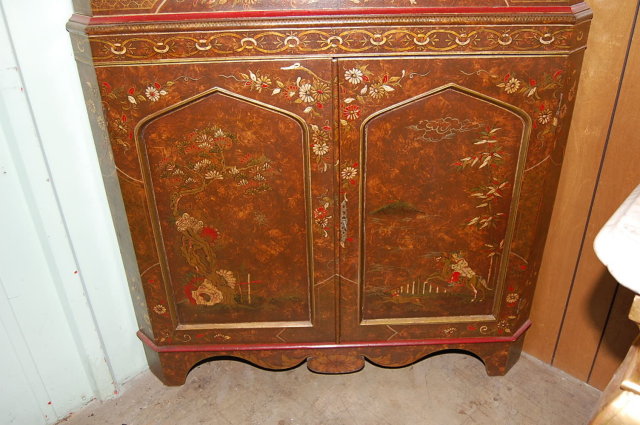 Chinoiserie Corner Cabinet