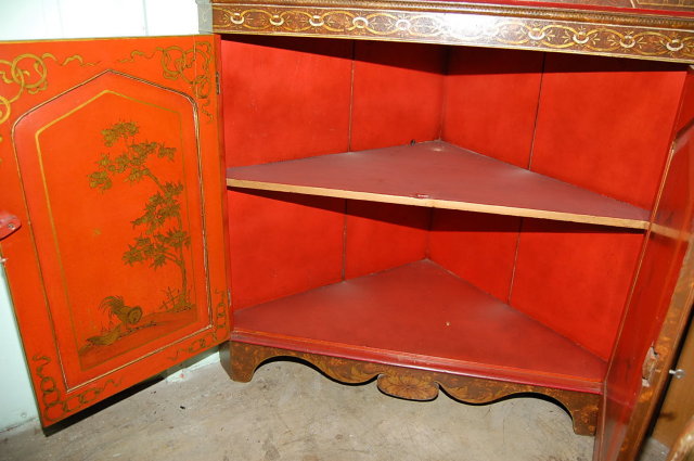 Chinoiserie Corner Cabinet
