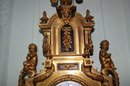 French Bronze Wall Clock