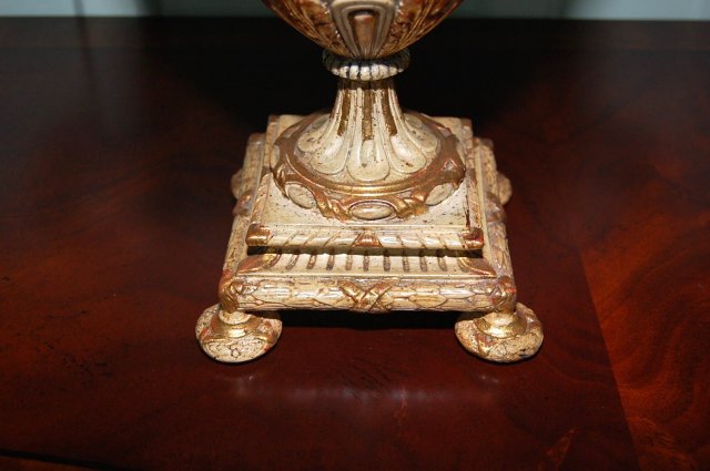 Pair French Terra Cotta Urns