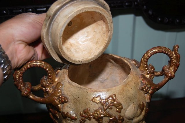Pair French Terra Cotta Urns
